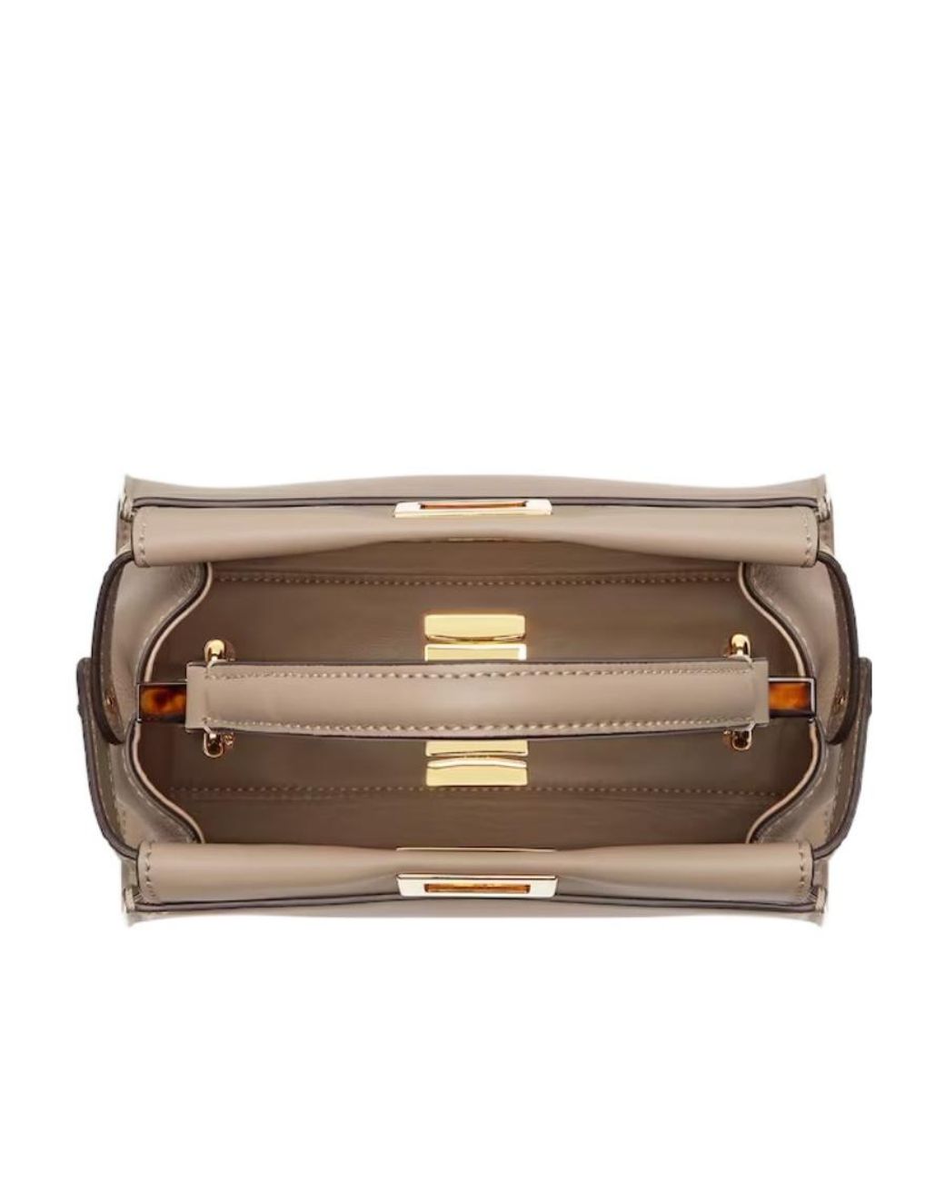 Fendi Natural Dove Leather Bag