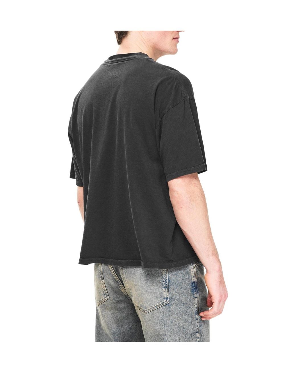 Represent Black Oversized T-Shirt for men