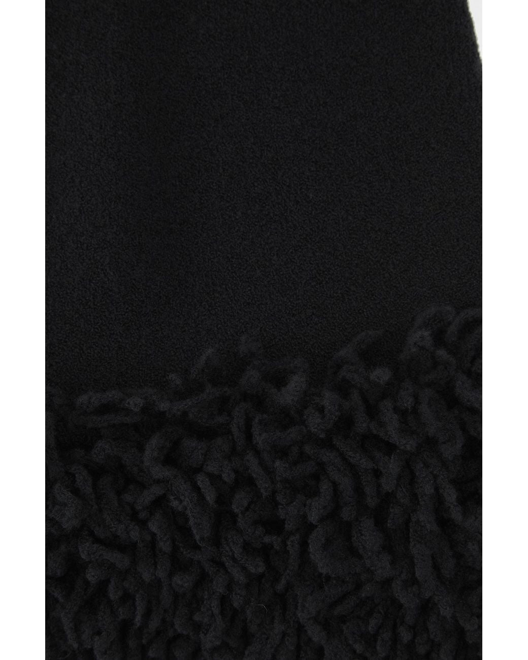 Loewe Black Elasticated Waist Slim Fit Skirt