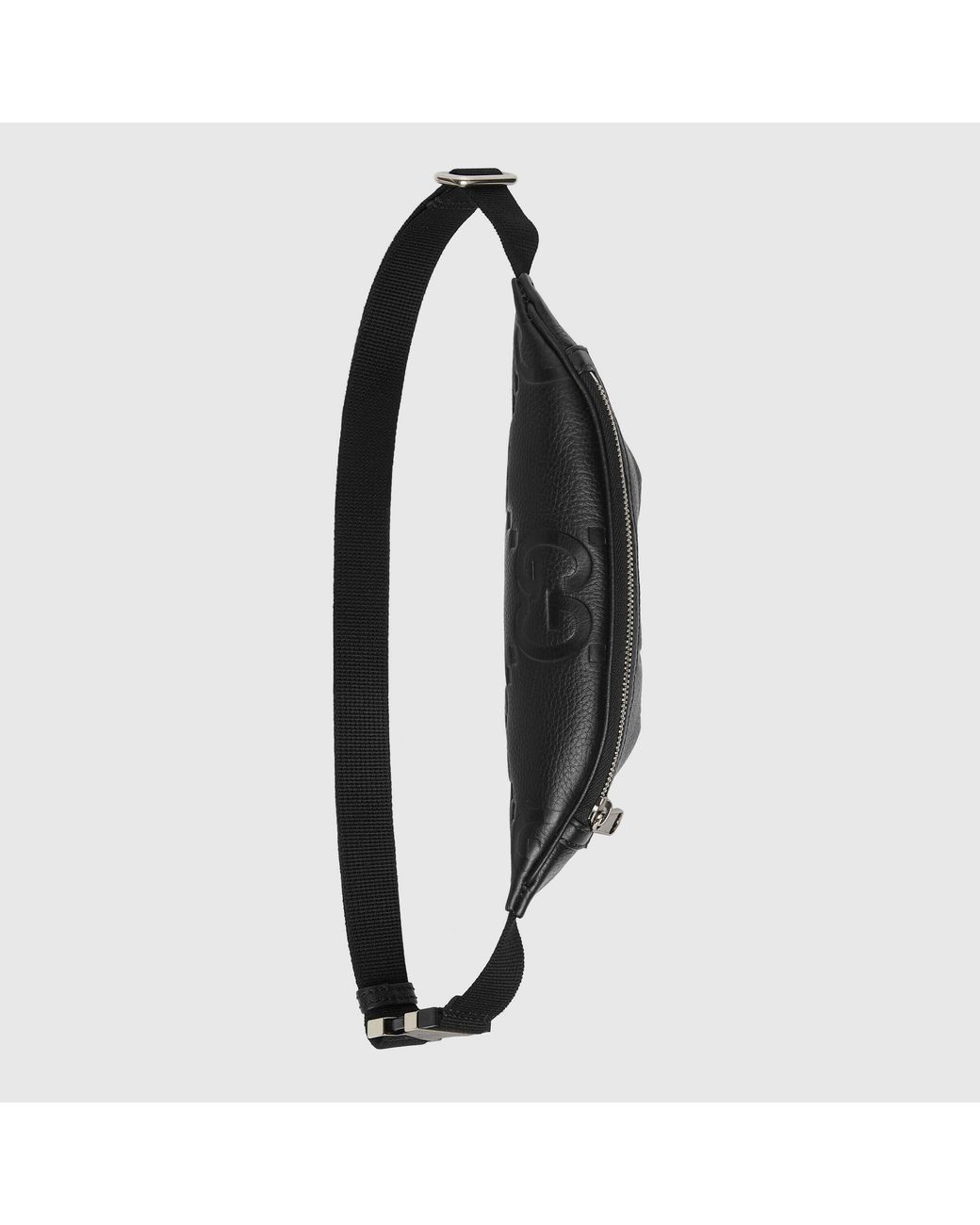 Gucci Black Jumbo Gg Small Belt Bag for men