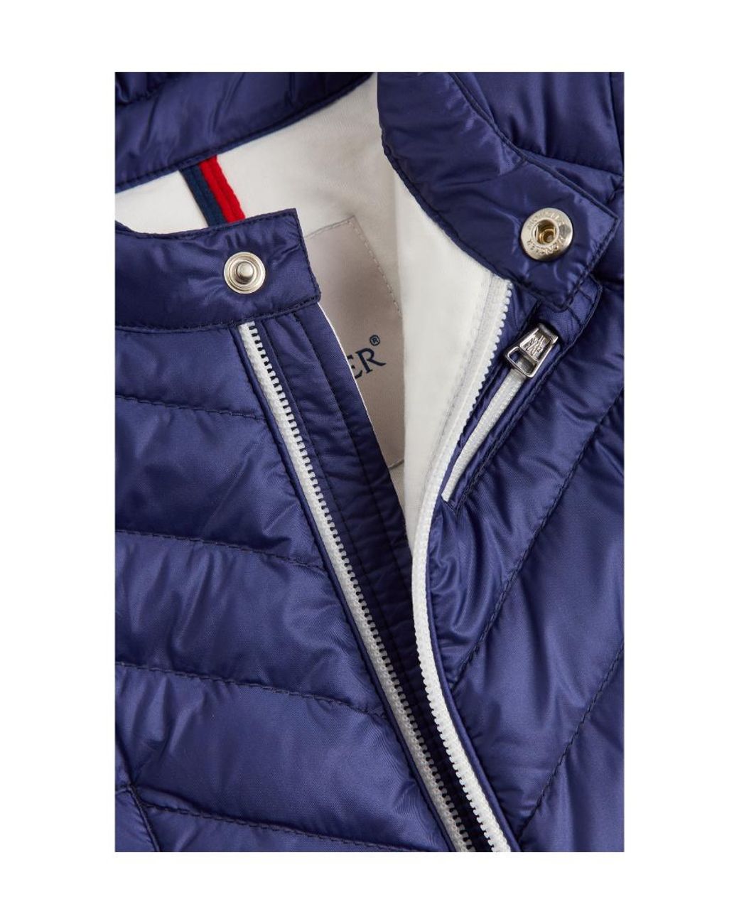 Moncler Blue Aizo Down Jacket