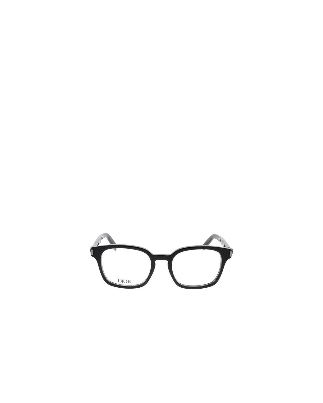 Dior White Eyewear Square-Frame Glasses for men