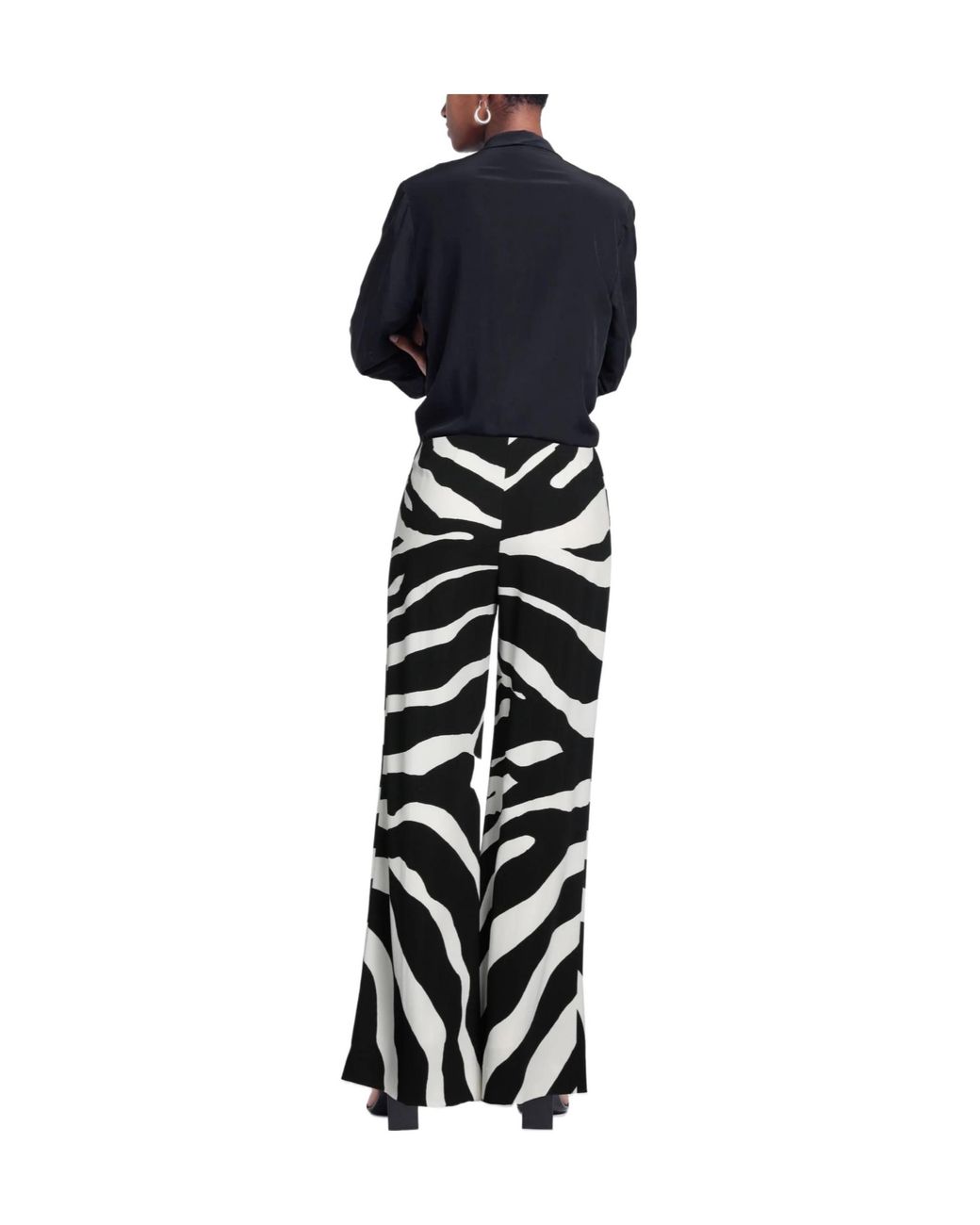 Dolce & Gabbana White Zebra-Print Dress