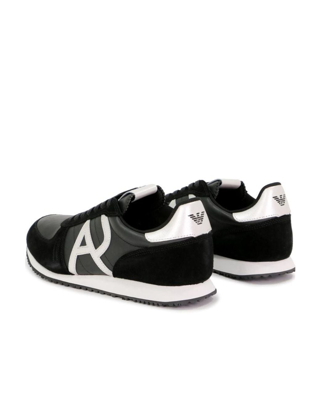 Armani Jeans Black Casual Sports Shoes for men
