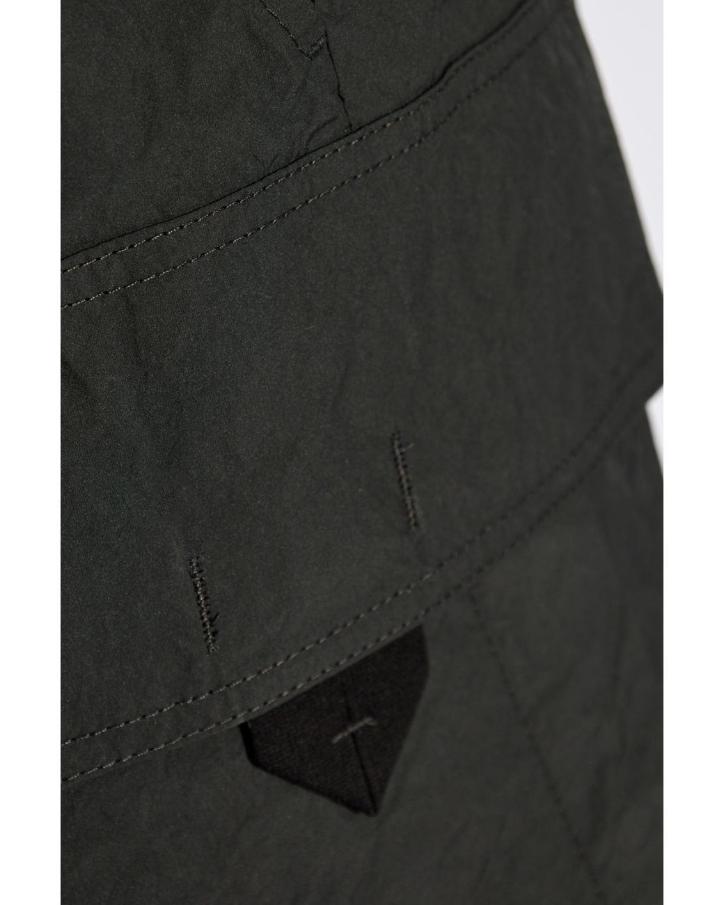 DSquared² Black Cargo Shorts for men