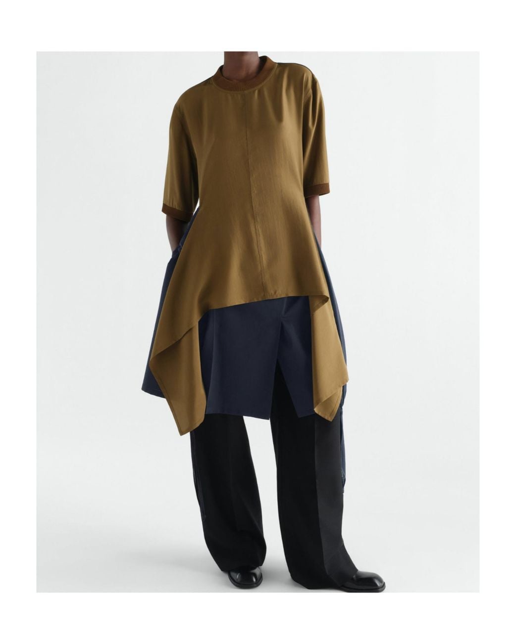 Lemaire Green Silk Ponge Knot Top