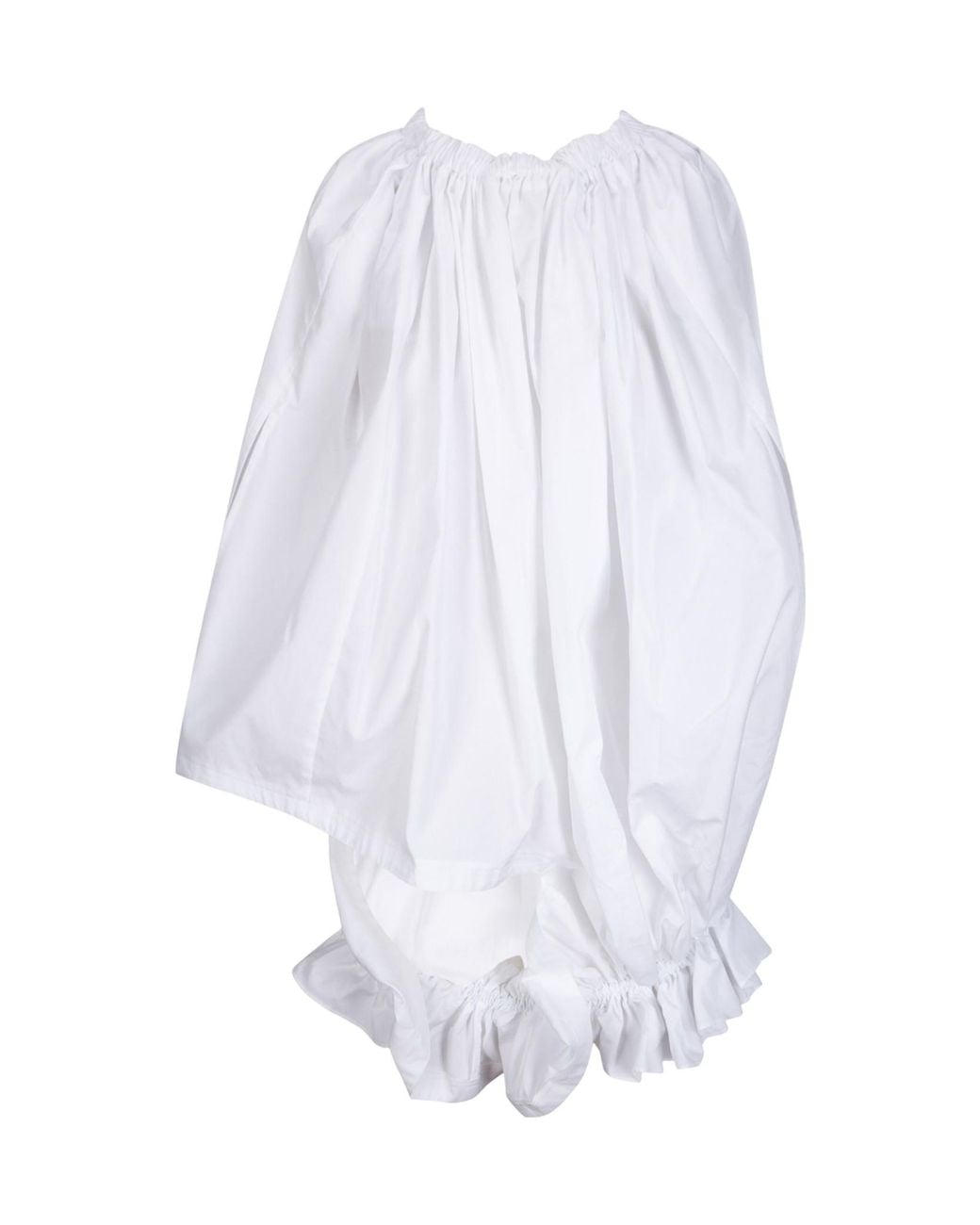 Comme des Garçons White Ladies Blouse