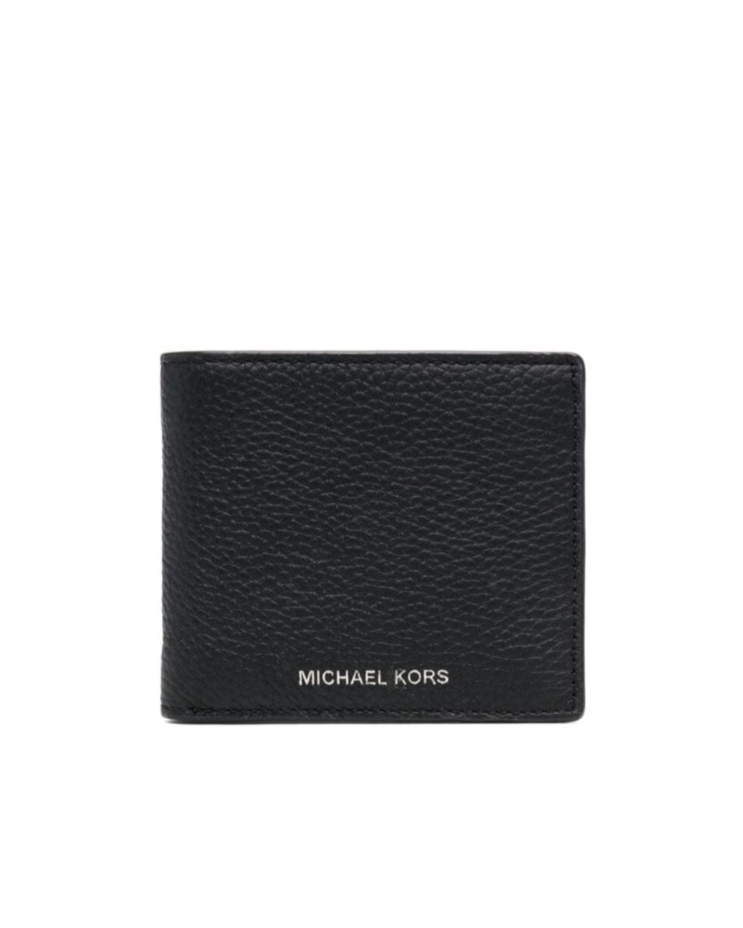 MICHAEL Michael Kors Black Hudson Slim Billfold Wallet for men