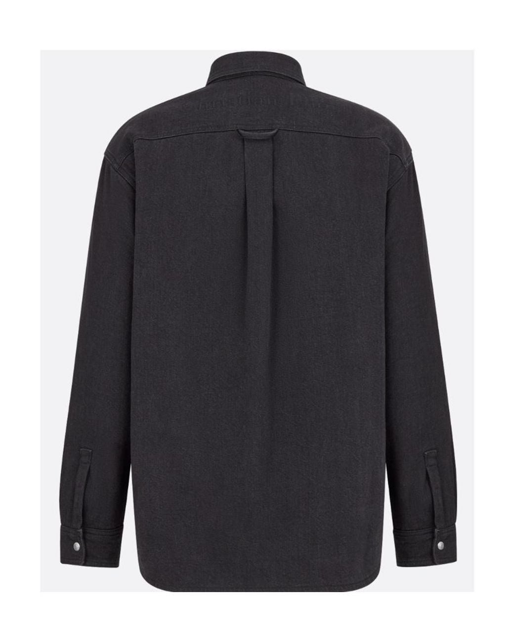 Dior Blue Christian Couture Reversible Shirt for men