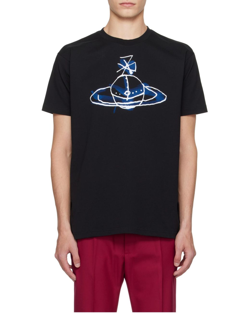 Vivienne Westwood Black Classic T-Shirt for men