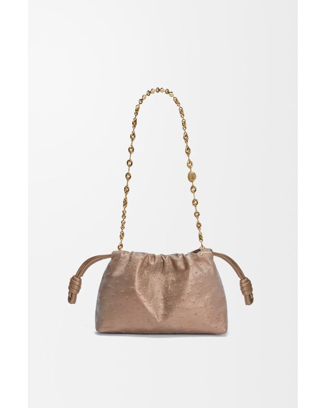 Loewe Brown Chain Shoulder Bag