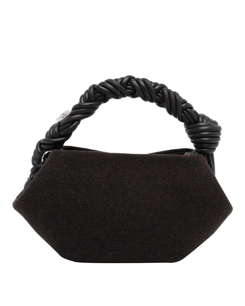 Ganni Black Bou Shoulder Bag