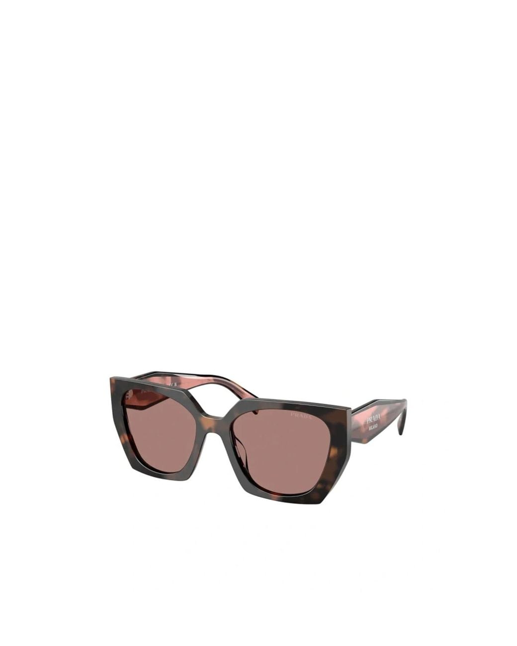 Prada Pink Eyewear Cat-Eye Sunglasses