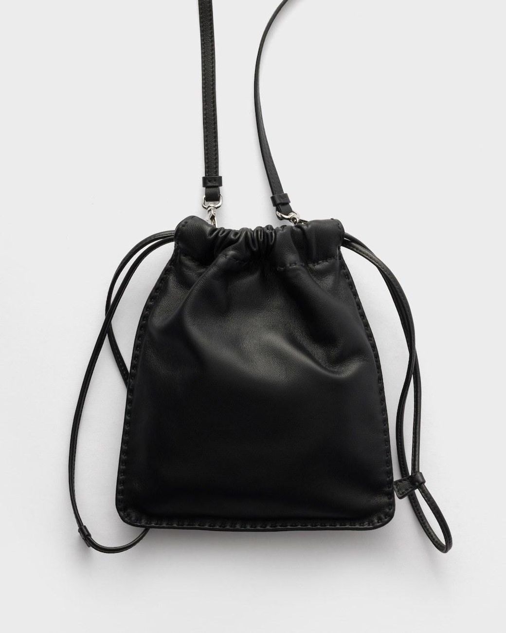Prada Black Drawstring Phone Case