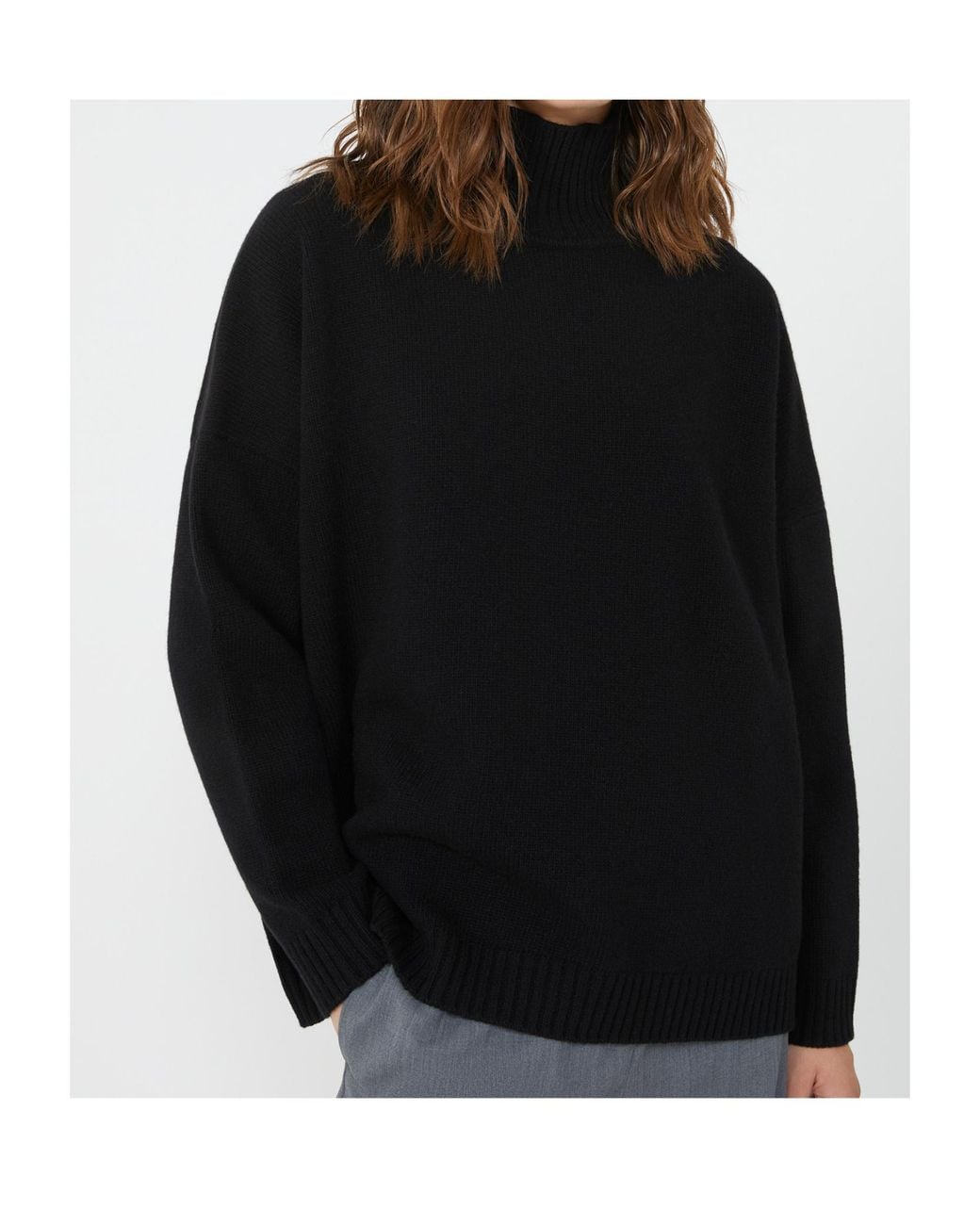 Weekend by Maxmara Black Turtleneck Jumper