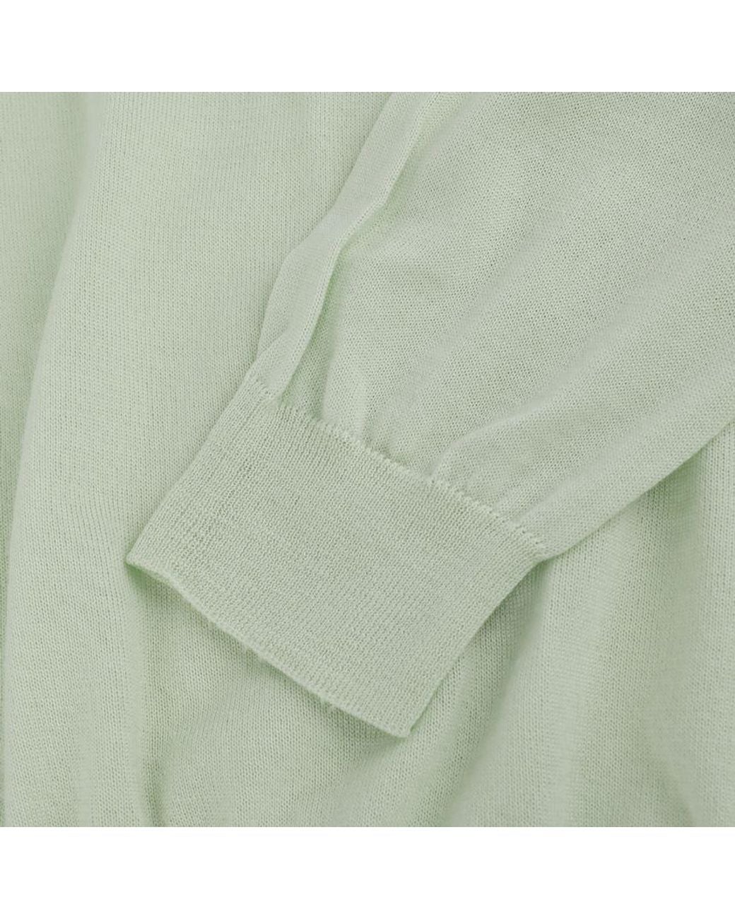 Ferragamo Green Round Neck Knit