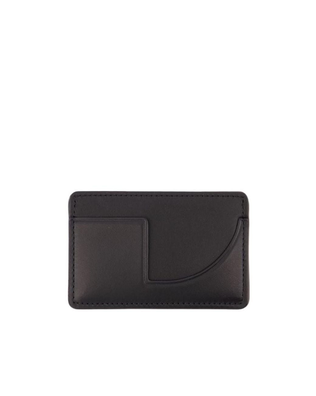 Patou Black Jp Leather Cardholder