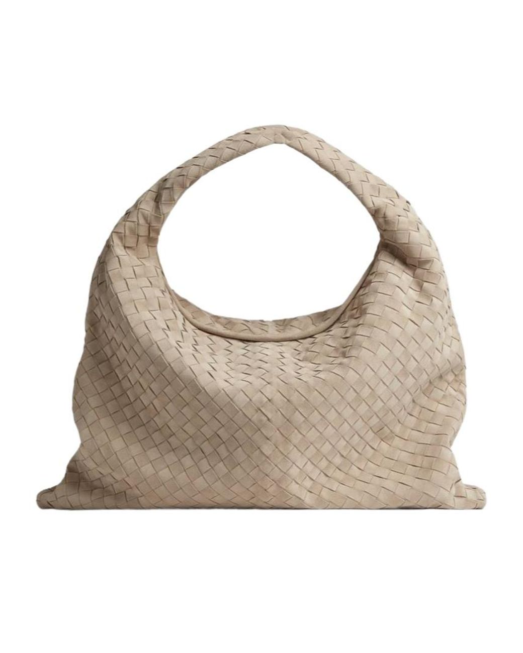 Bottega Veneta Gray Hop Large Tote Bag