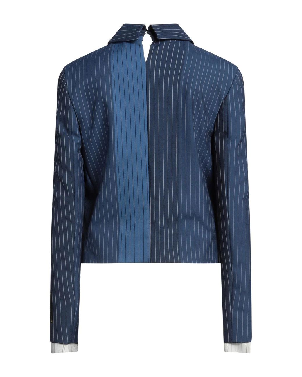 Marni Blue Long Sleeves Jacket