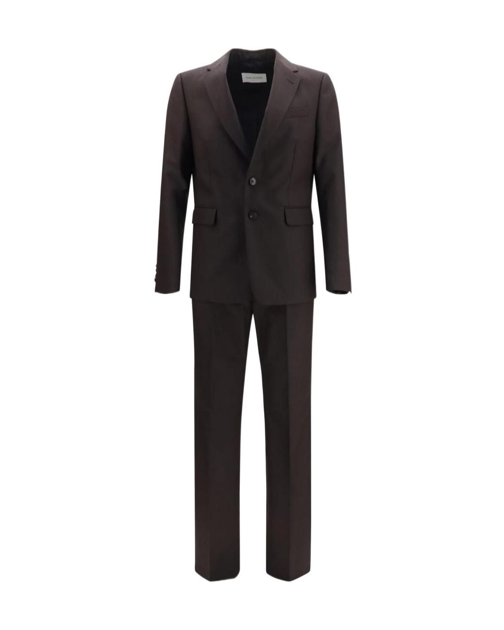 Dries Van Noten Black Slim-Fit Suit for men