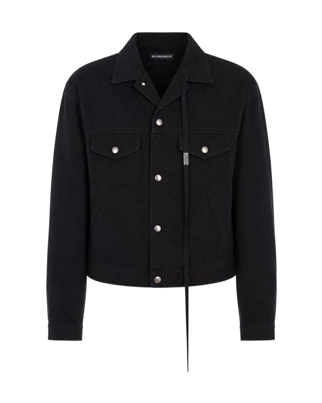 Ann Demeulemeester Black Long-Sleeve Jacket for men