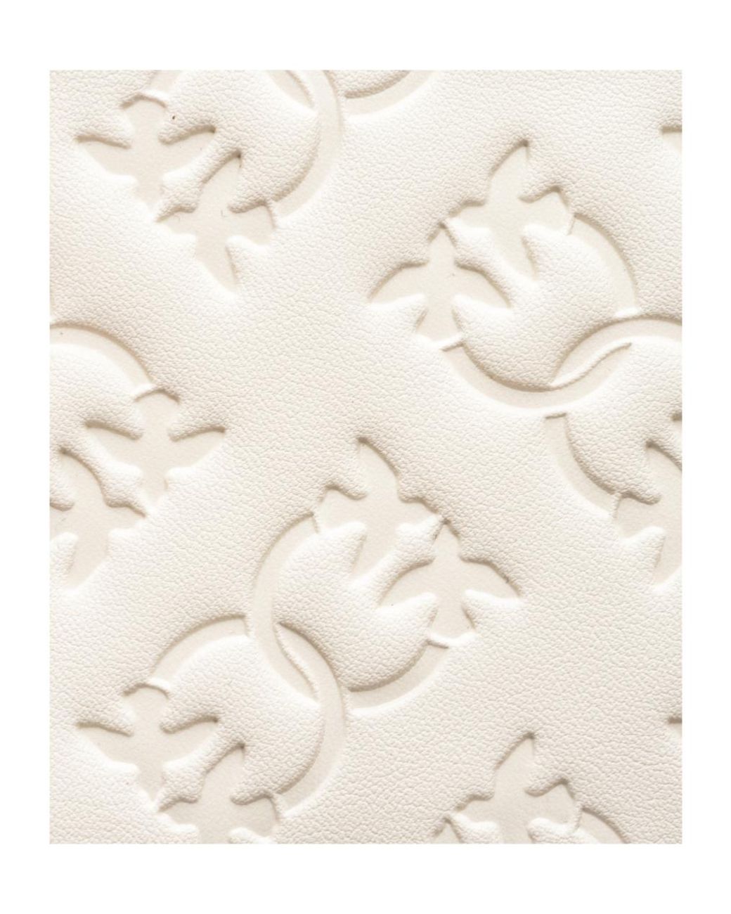 Pinko Natural Airone Logo Plaque Cardholder