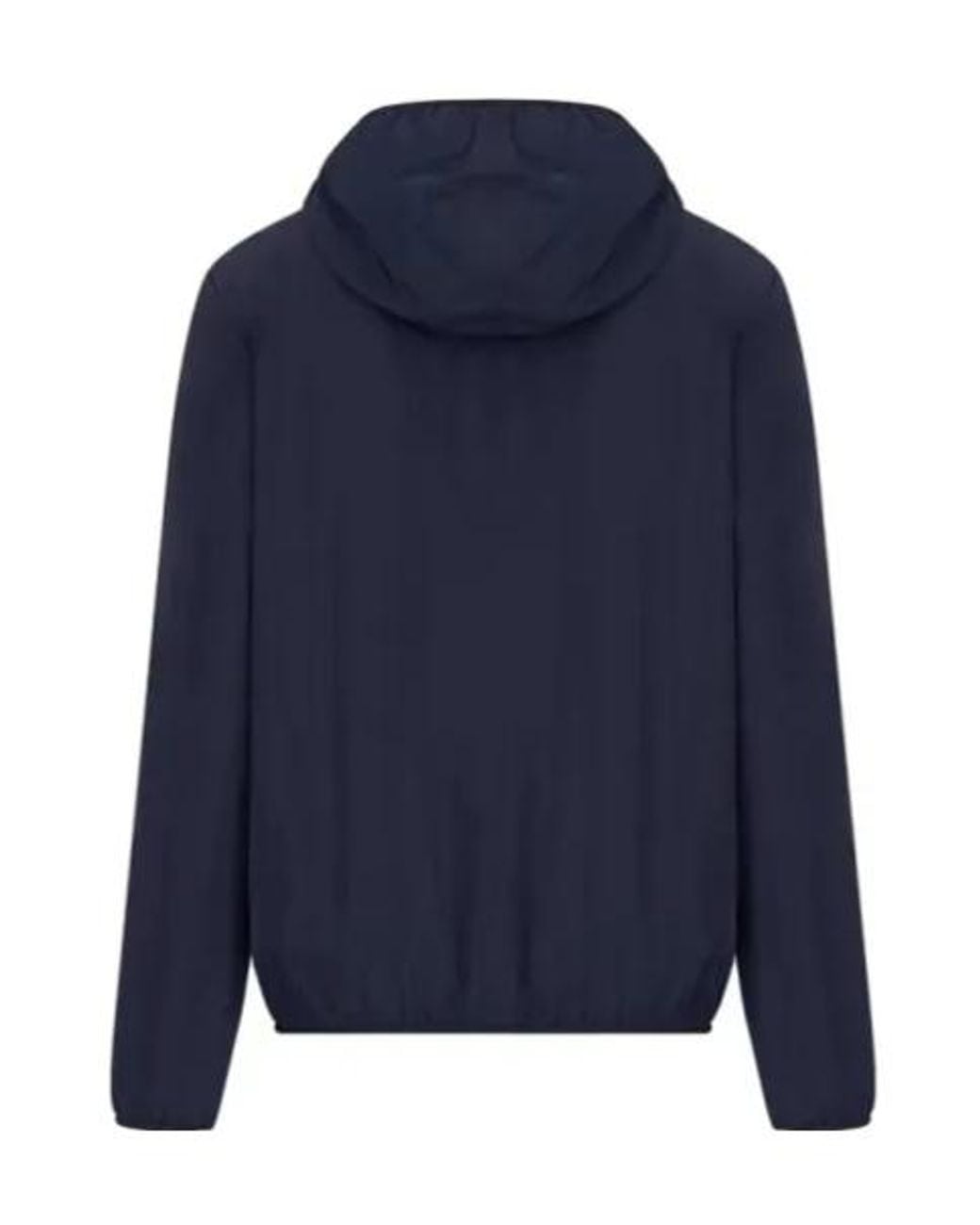EA7 Blue Core Identity Hooded Jacket for men
