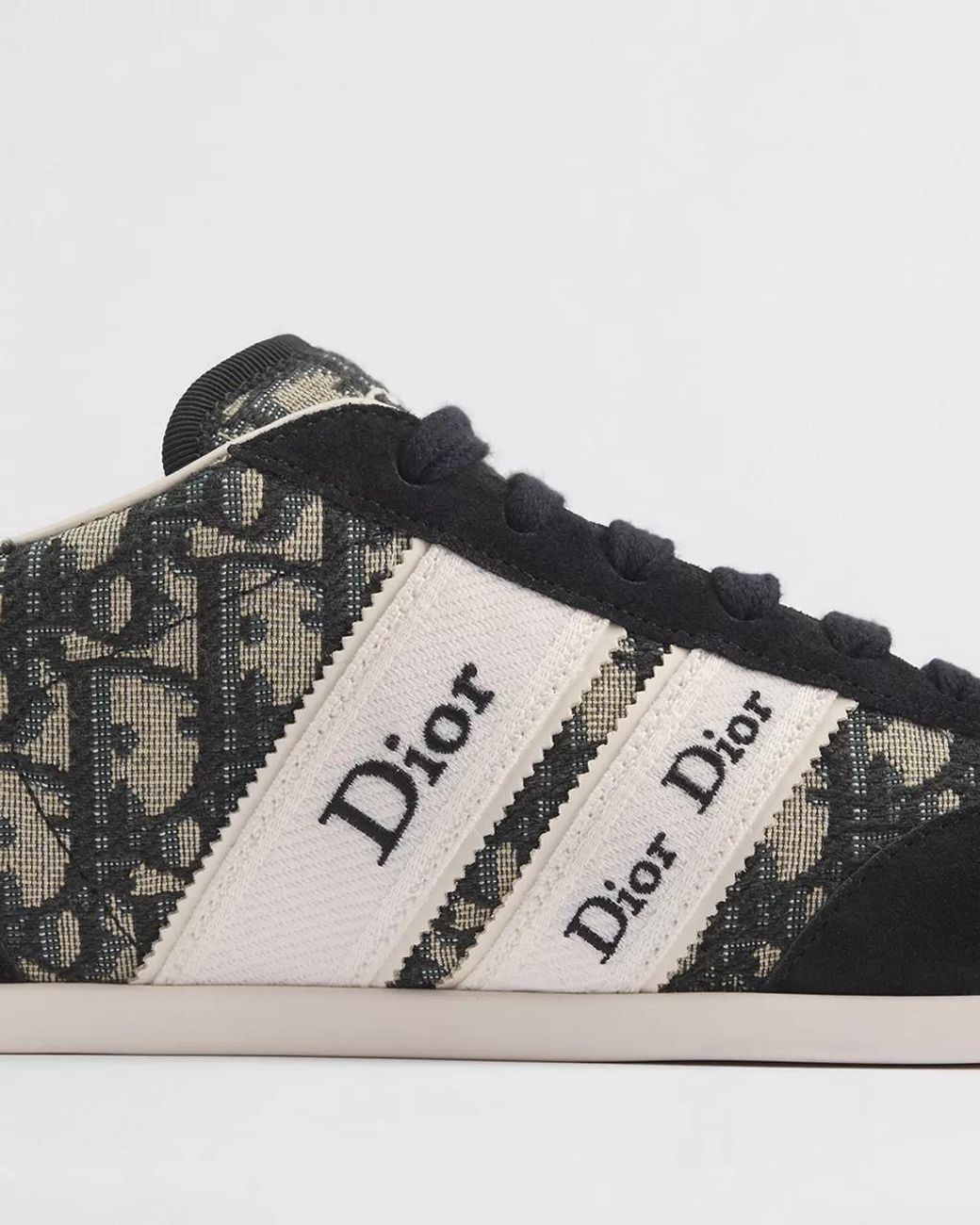 Dior Black Ribbon Sneaker