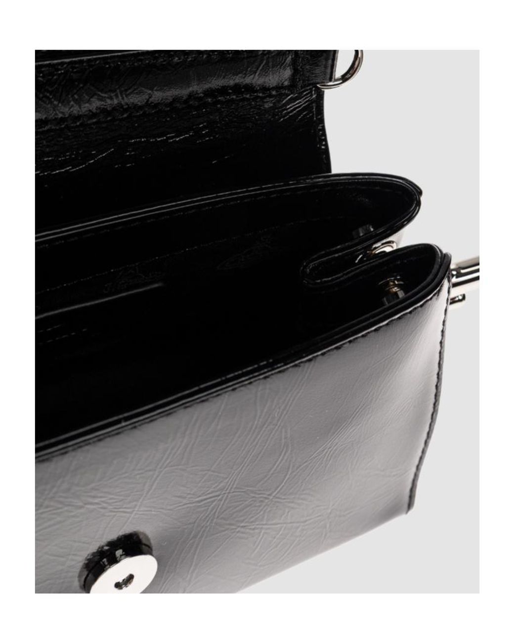 Vivienne Westwood Black Hazel Shoulder Bag