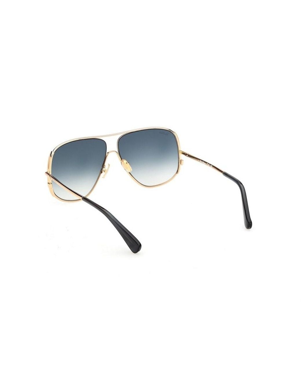 Max Mara Blue Shield Frame Sunglasses