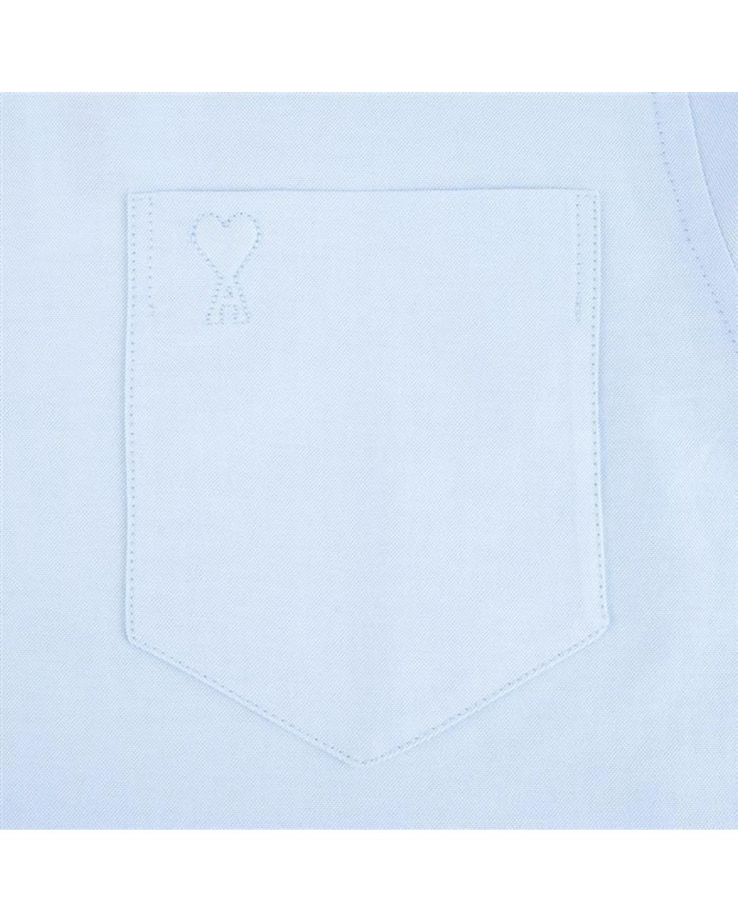 AMI Blue De Coeur' Shirt