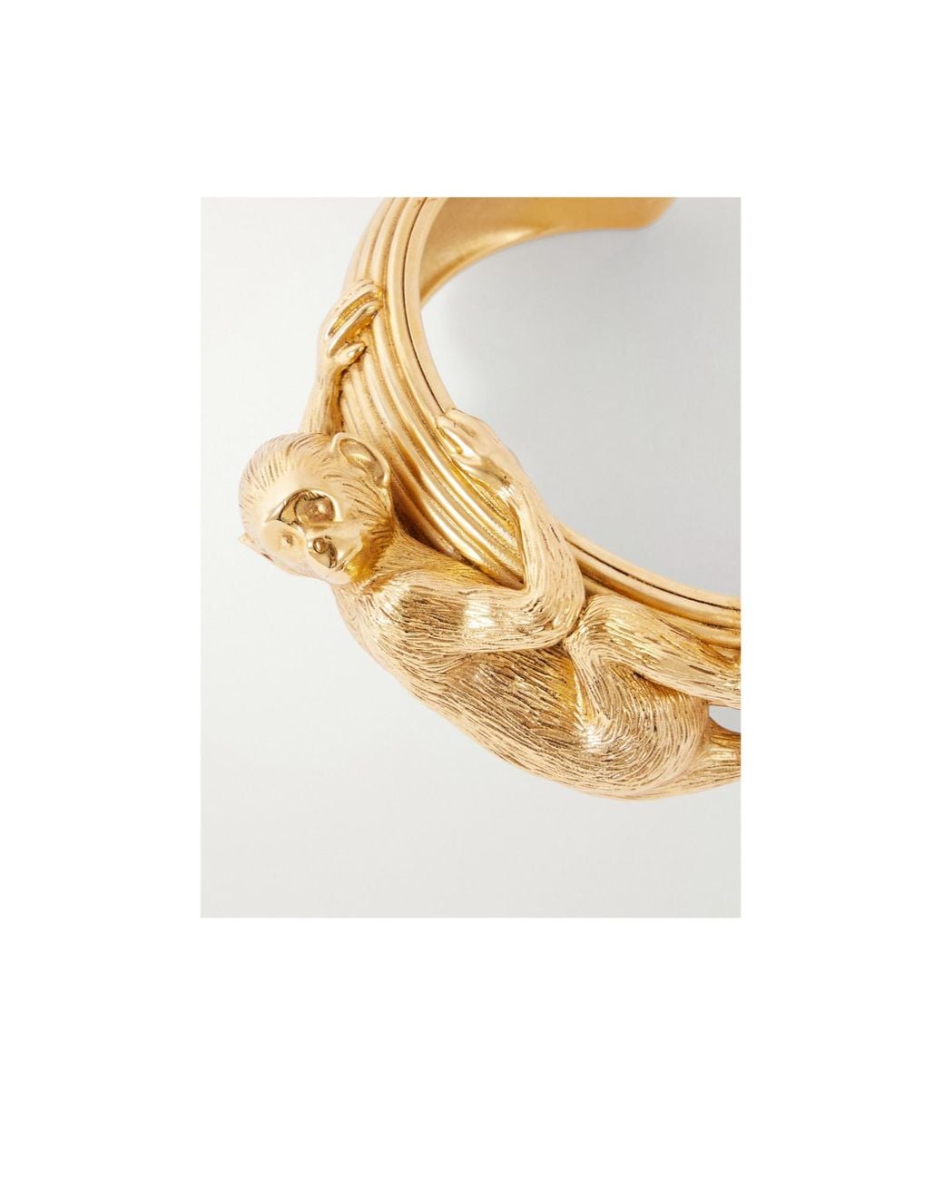 Khaite Metallic Monkey-Toned Cuff