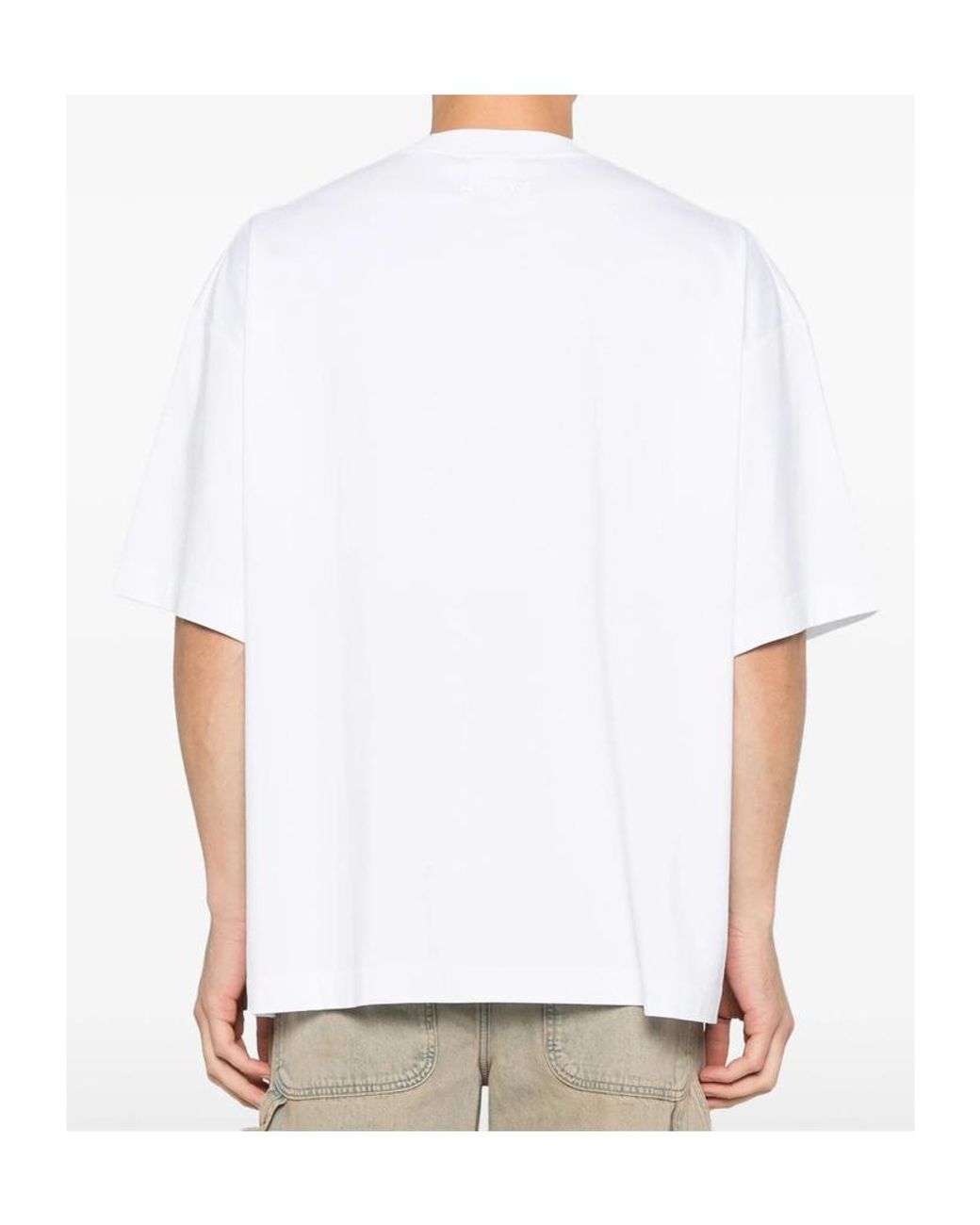 Vetements White Printed T-Shirt for men