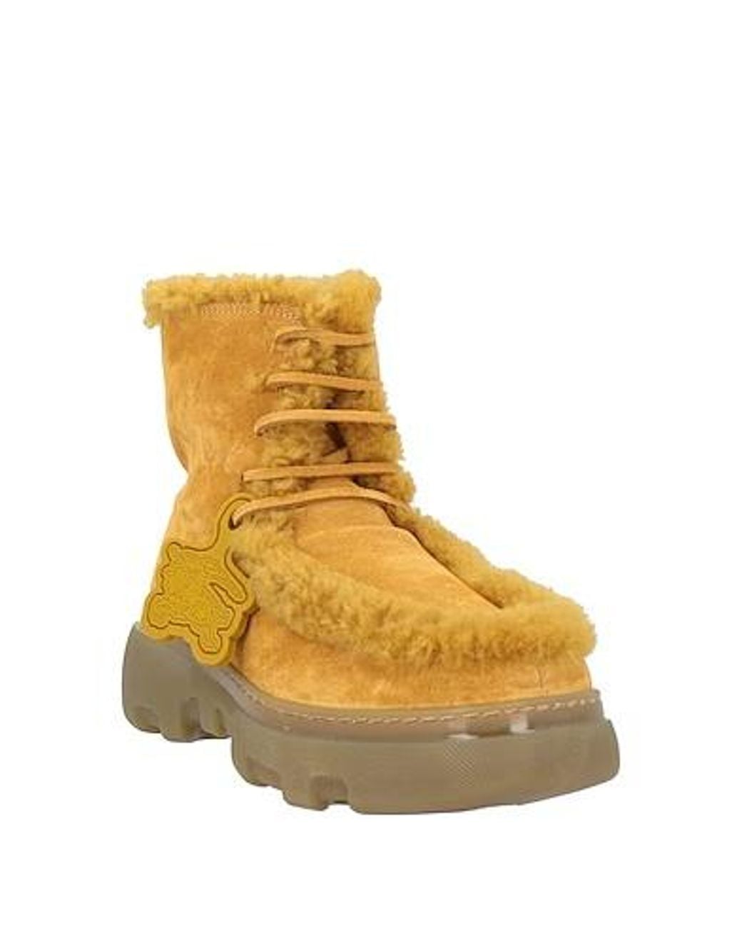 Burberry Yellow Ankle Boots