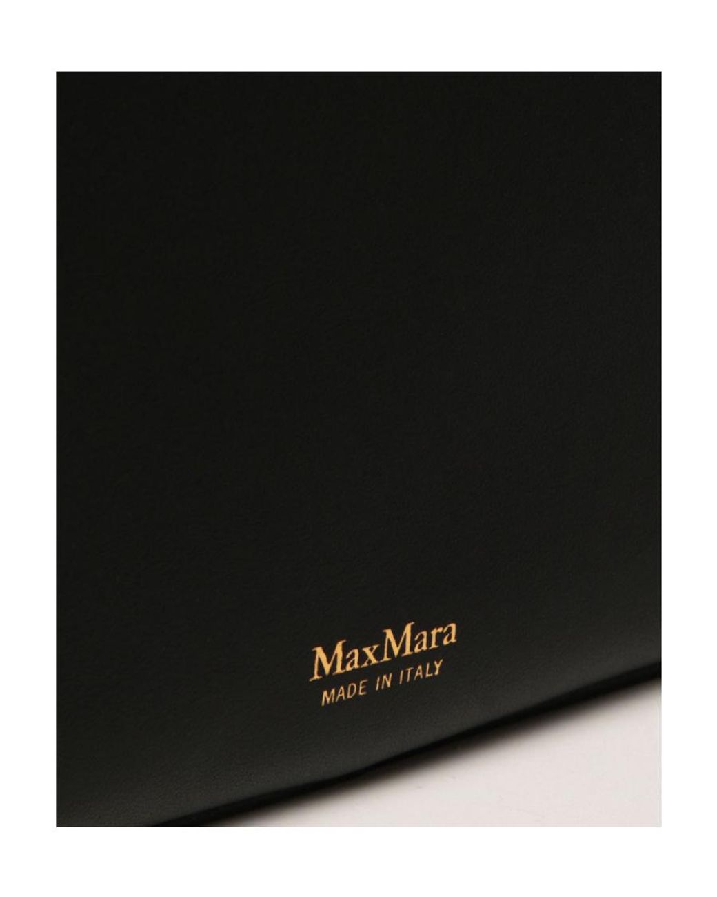 Max Mara Black Logo Satchel