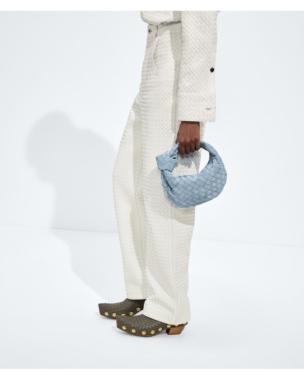 Bottega Veneta Blue Mini Jodie