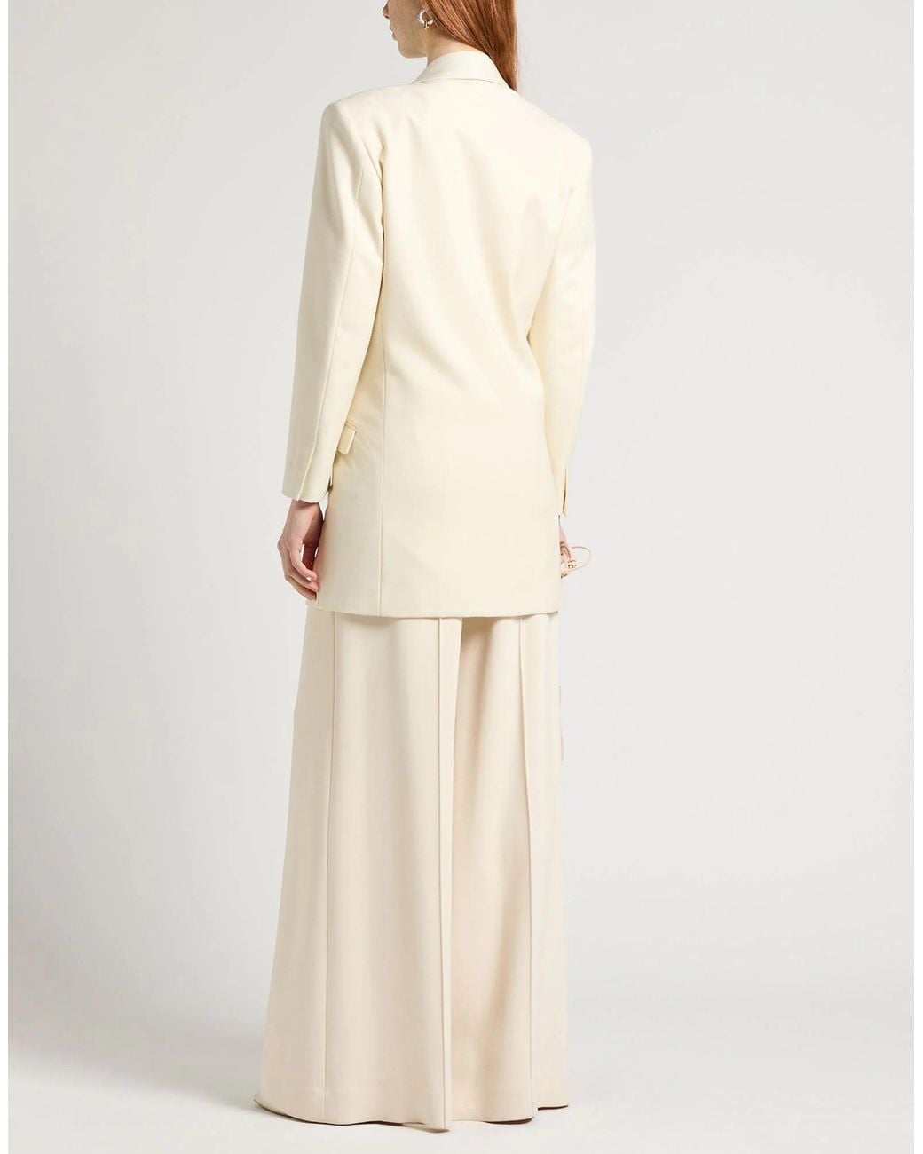 Maison Margiela Natural Single-Breasted Coat