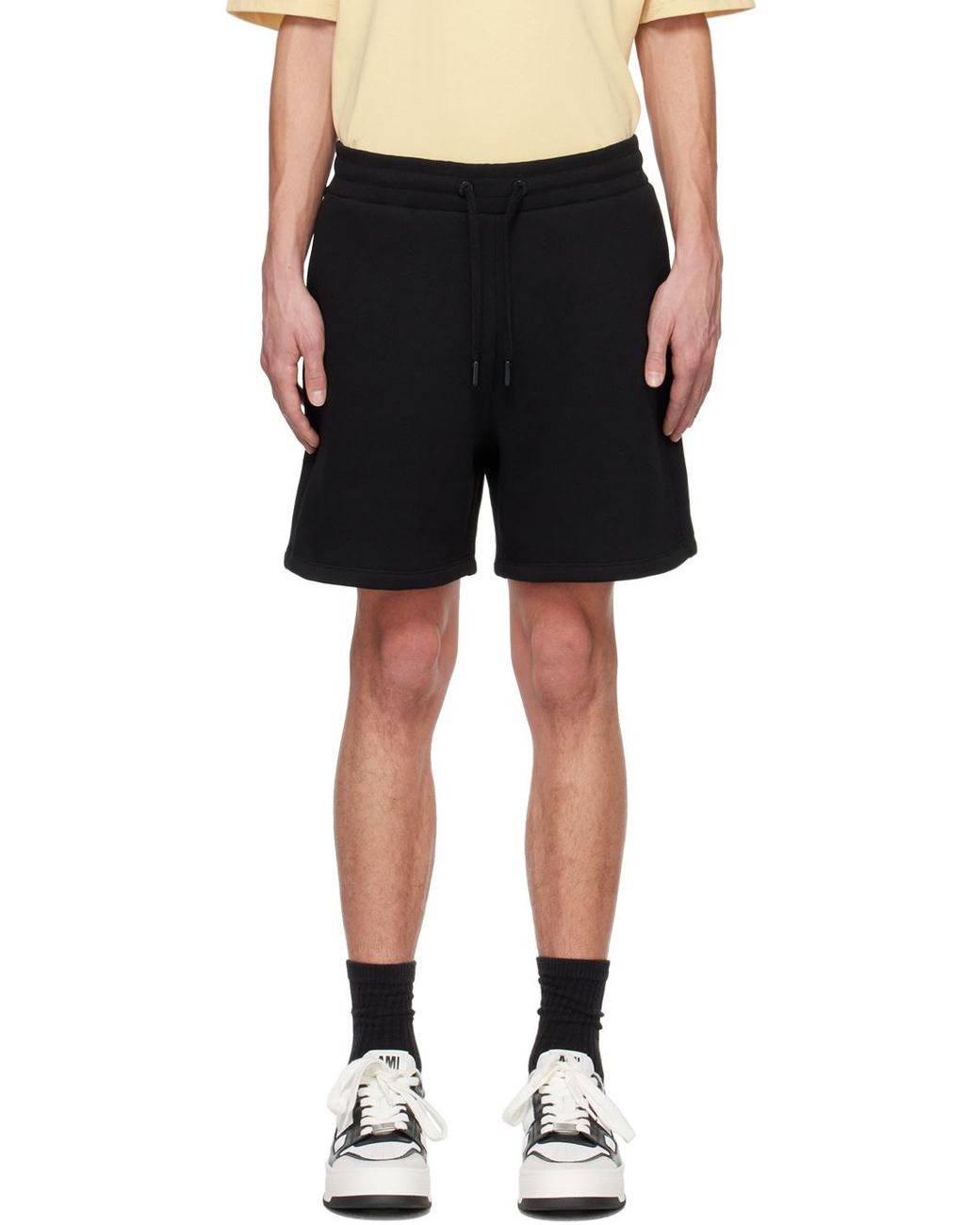 AMI Blue Loose And Tight Rope Shorts for men