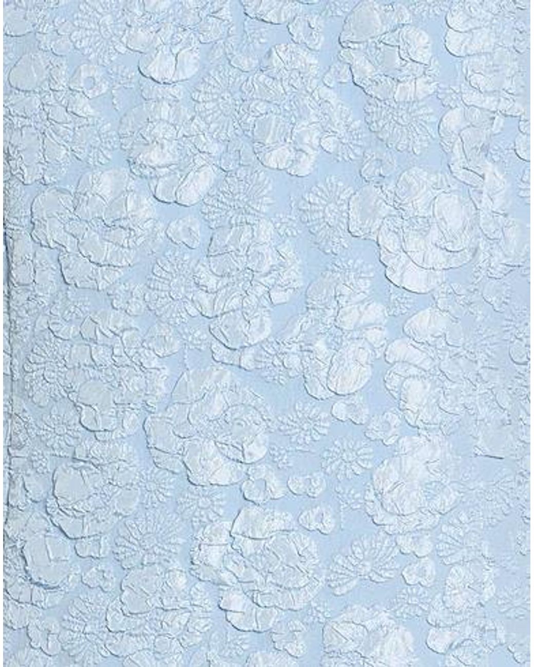 Ganni Blue Solid Sleeveless Top