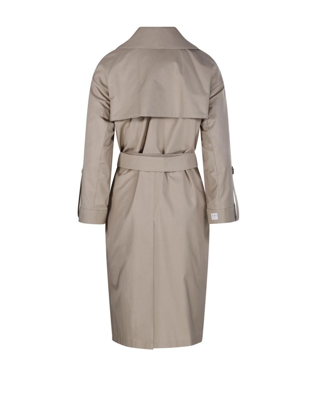 Max Mara Gray The Cube Amour Belted Coat