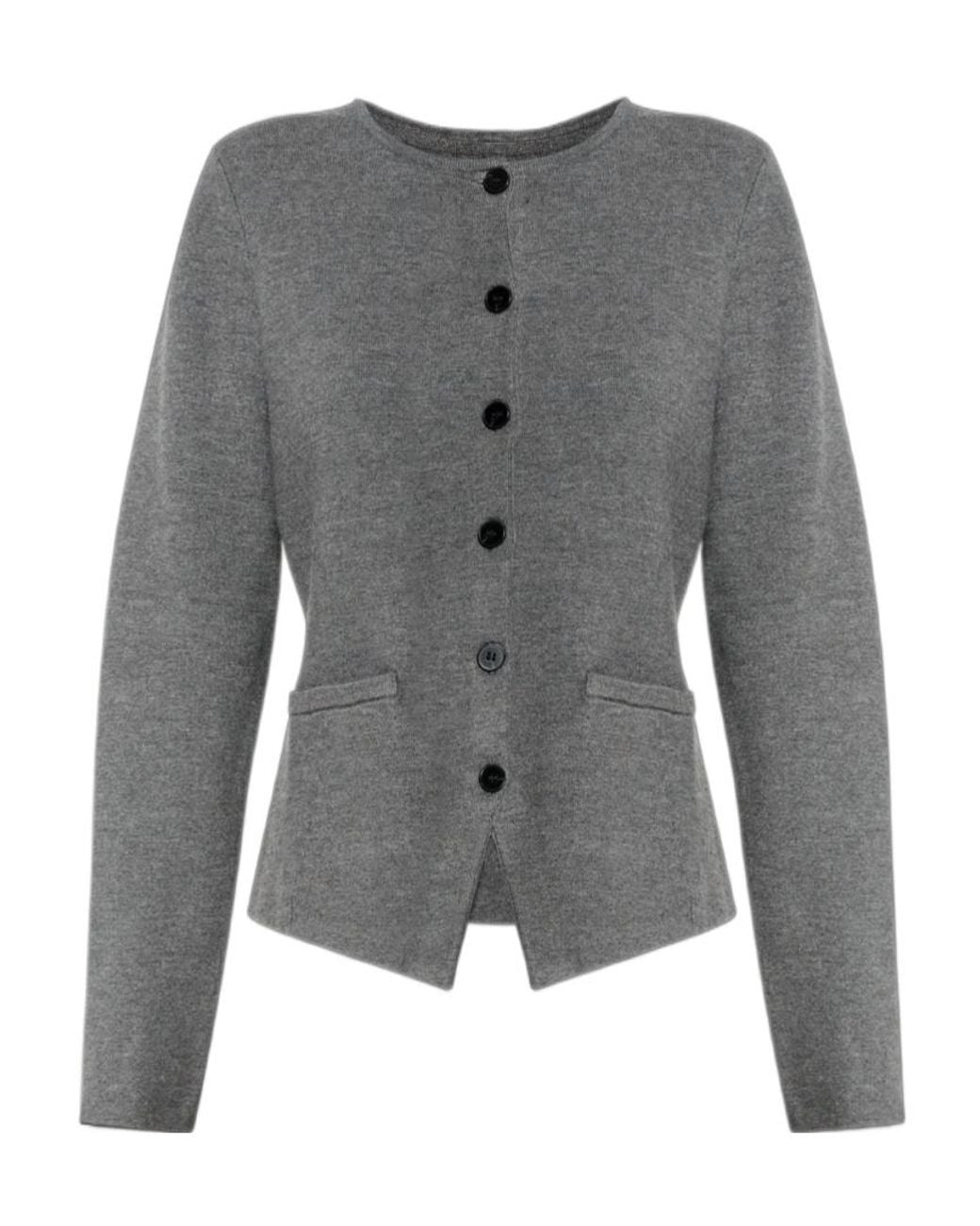 Samsøe & Samsøe Gray Samsøe Samsøe Salula Buttoned Cardigan
