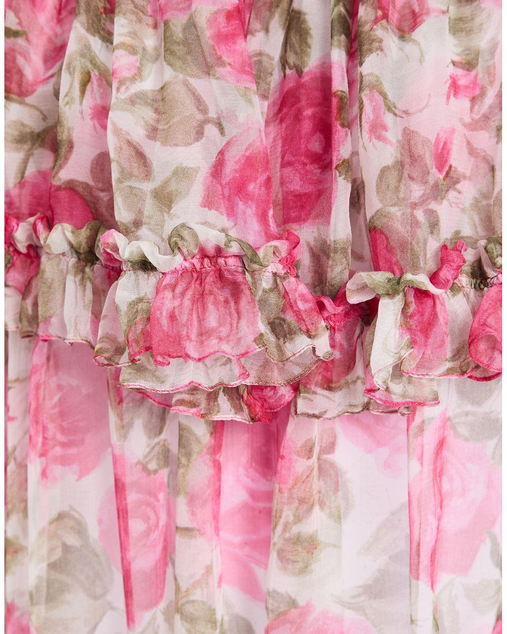Chloé Pink Fuchsia Top Silk