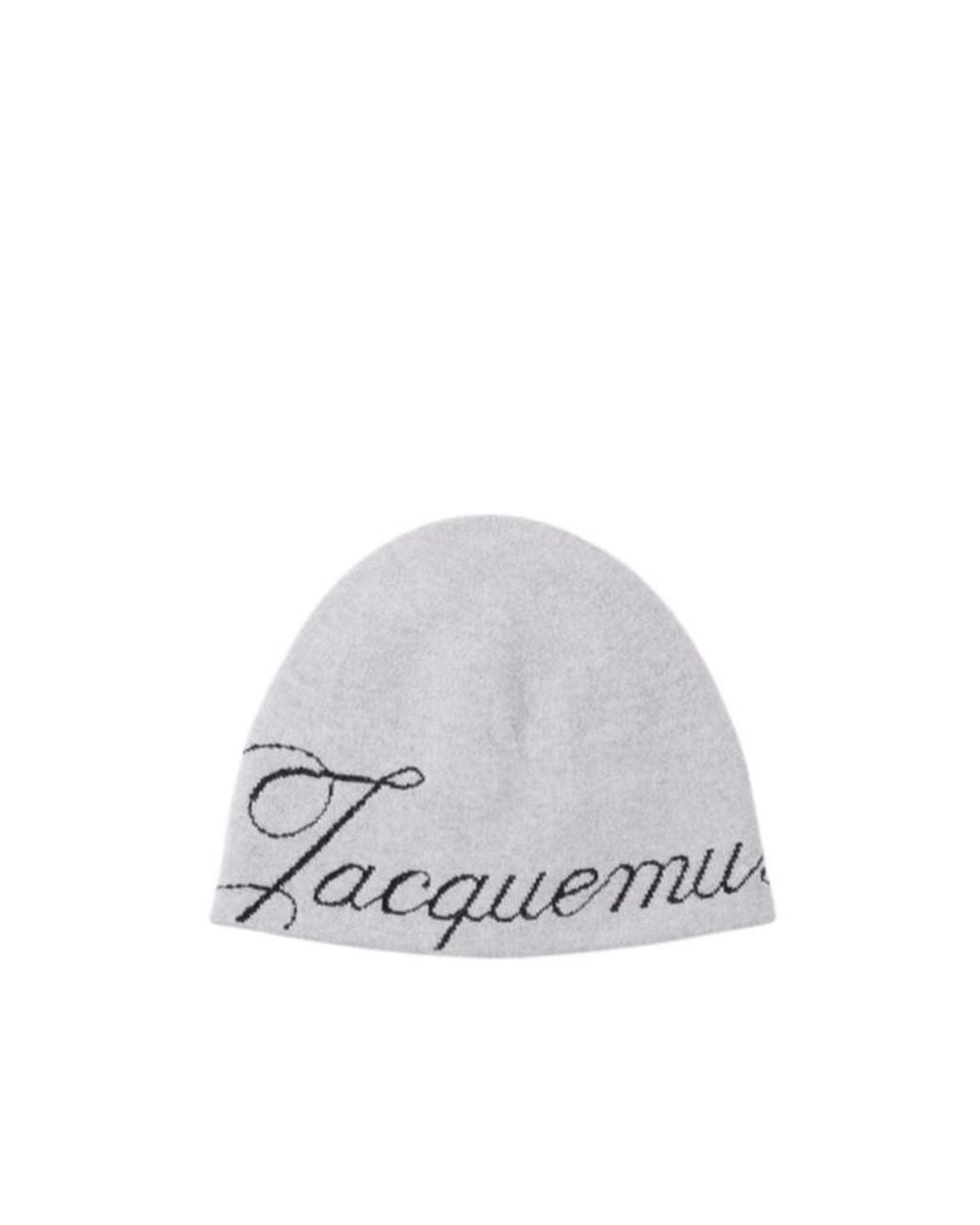Jacquemus White The Atelier Beanie for men