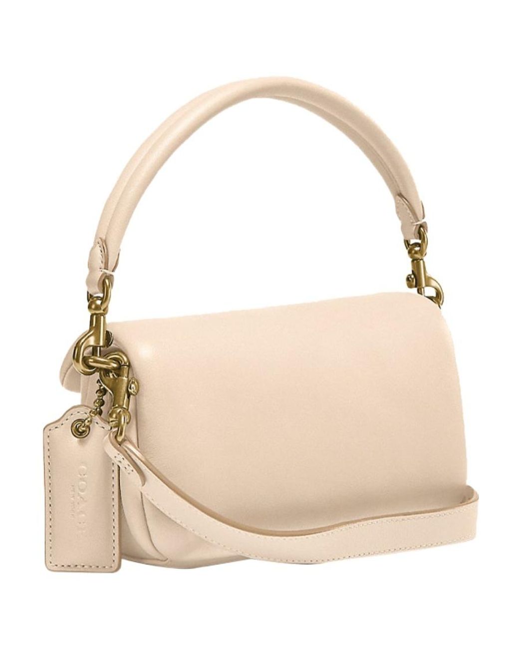 COACH Natural Pillow Tabby Quilted Shoulder Bag