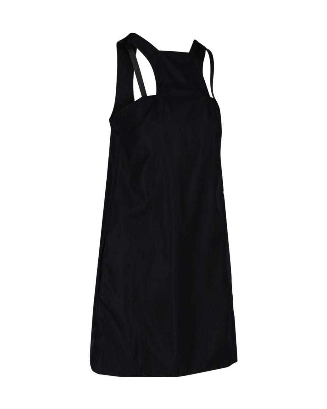 Givenchy Black Strap-Detail Cut-Out Sleeveless Shift Dress