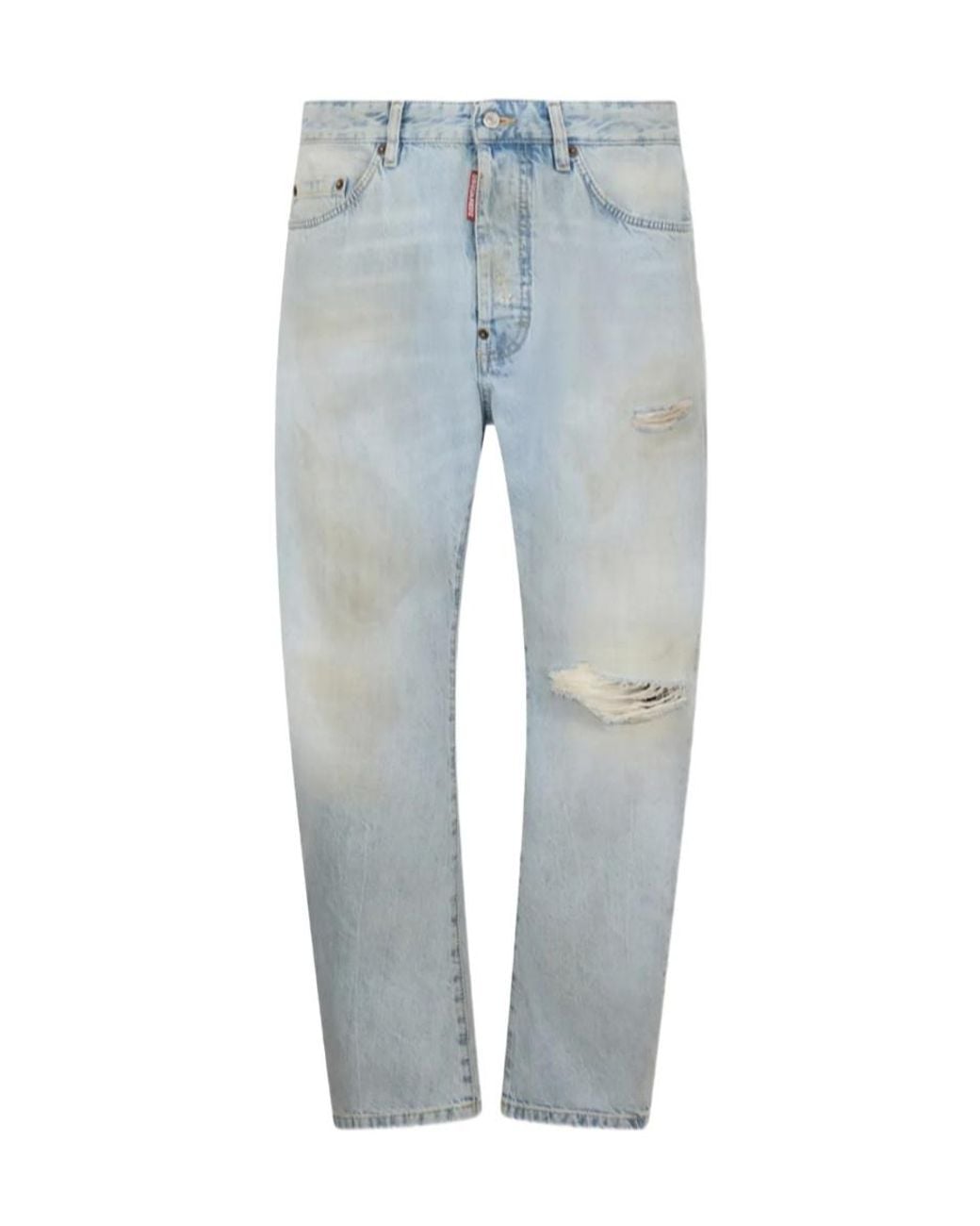 DSquared² Blue Light L.A. Wash Bro Jeans for men
