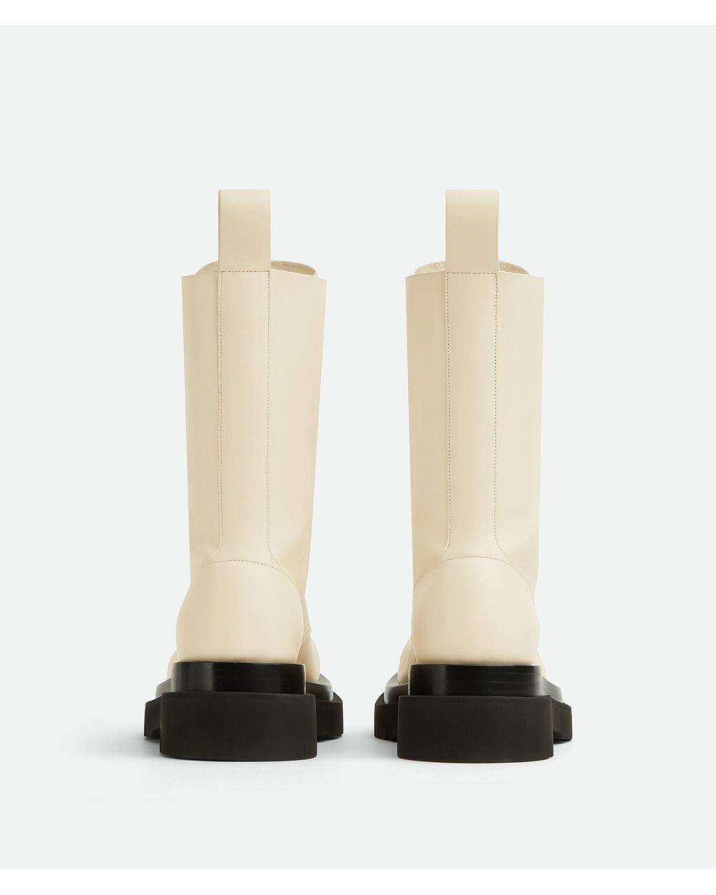 Bottega Veneta Natural Lug Leather Boots