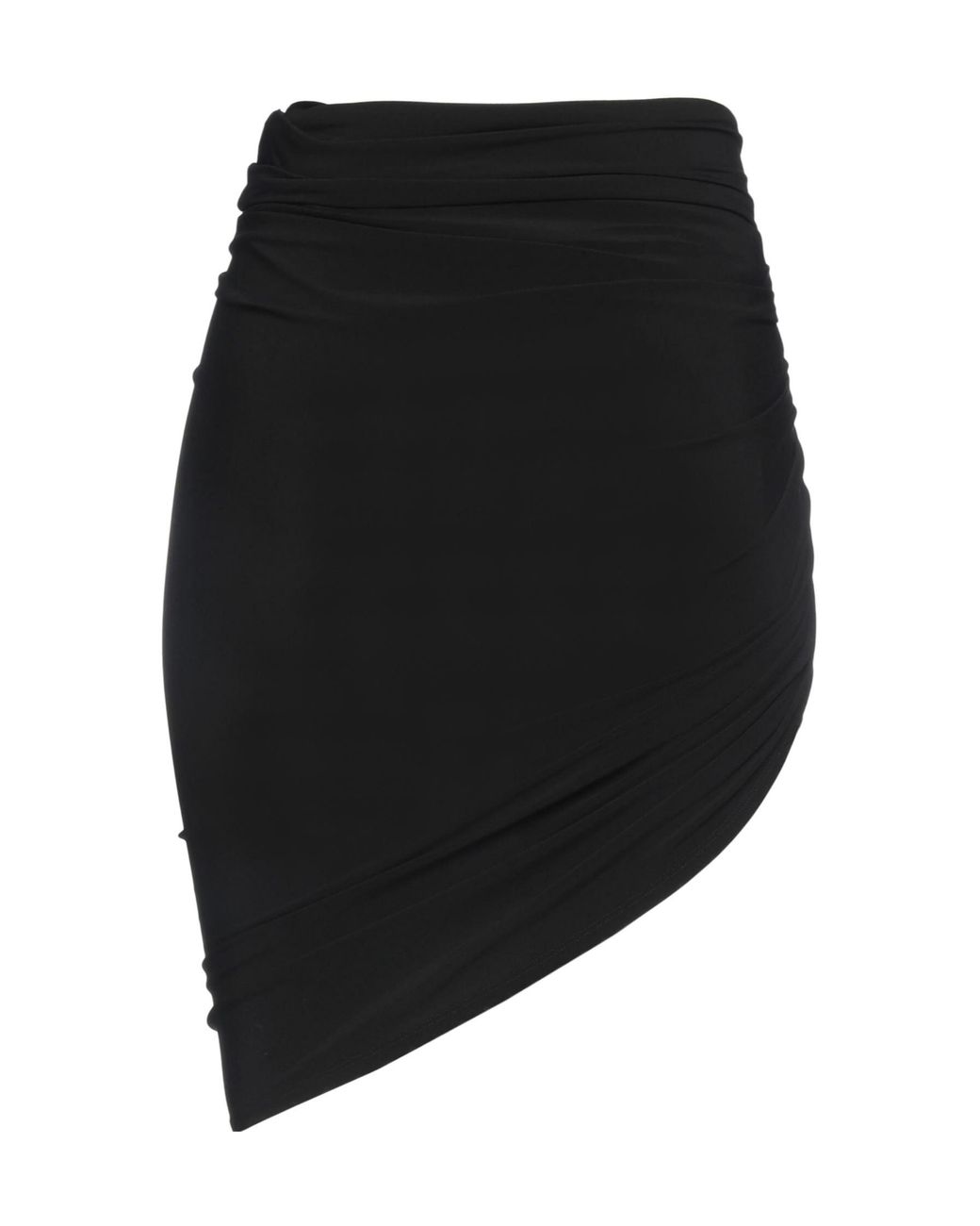 Jacquemus Black Asymmetrical Skirt