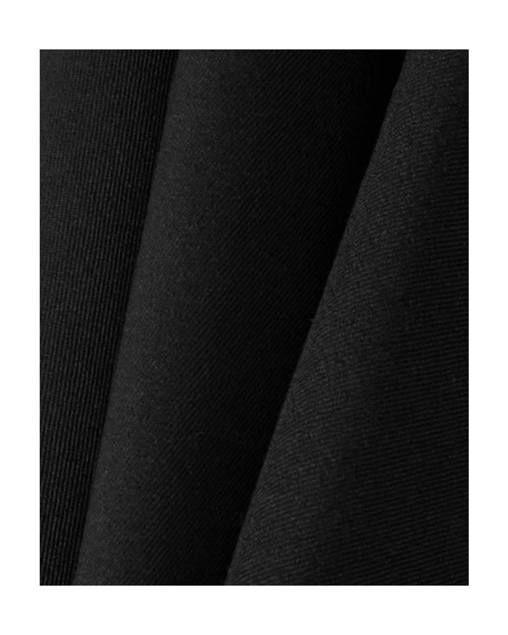 The Row Black Corby Pleated Wool Tailored Trousers