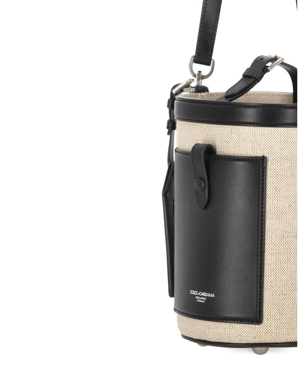 Dolce & Gabbana Cylinder Shoulder Bag in White for Men | Lyst